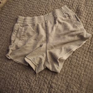 Grey aerie size large comfy shorts